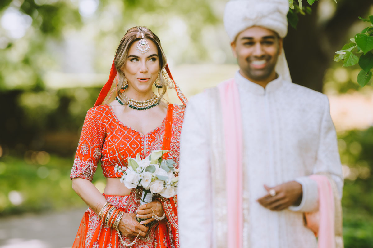 Chicago Indian wedding ceremony in true color